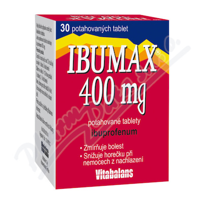 Ibumax 400mg tbl. flm. 30