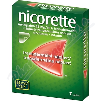 Nicorette Invisipatch 25mg-16h tdr. emp. 7 I