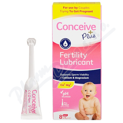 Conceive Plus Lubrikan gel Apliktor 8ks