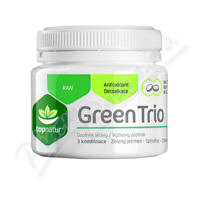 Green Trio Chlor. Spirul. Z. jemen tbl. 180 TOPNATUR