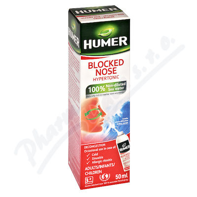 HUMER Ucpan nos 100% mosk voda hypertonic. 50ml