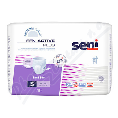 Seni Active Plus Small ink. plen. kalhotky 10ks