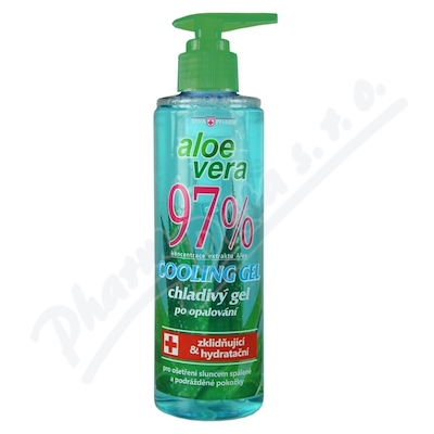 VIVAPHARM Aloe Vera 97% chladiv gel po opal. 250ml