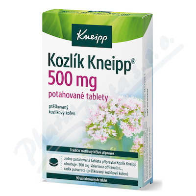 KNEIPP Kozlk 500mg tbl. flm. 90