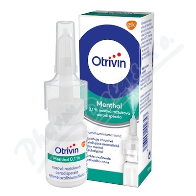 Otrivin Menthol 1mg-ml nas. spr. sol. 1x10ml