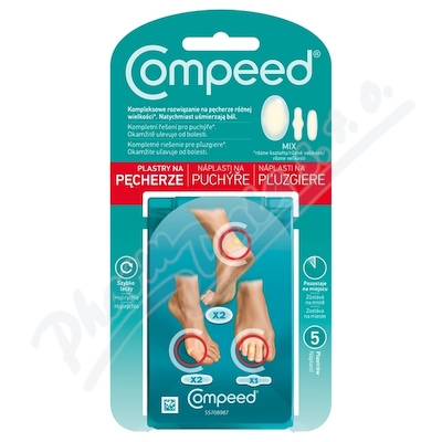 COMPEED nplasti na puche mix 5ks