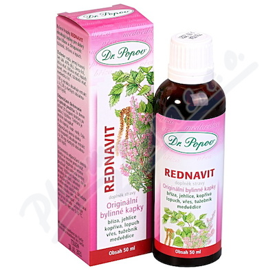 Dr. Popov Kapky bylinn Rednavit 50ml