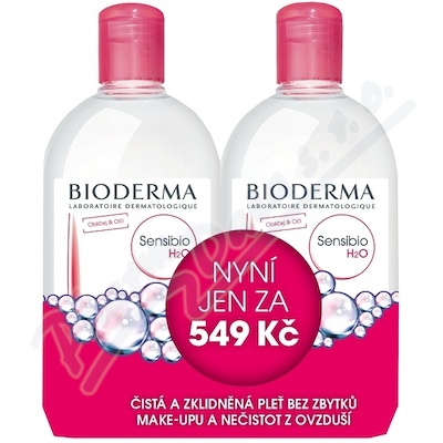 BIODERMA Sensibio H2O 500ml 1+1 Festival