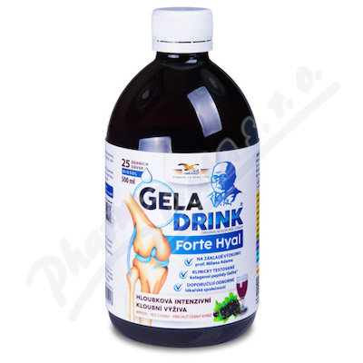 Geladrink FORTE HYAL biosol ern rybz 500ml