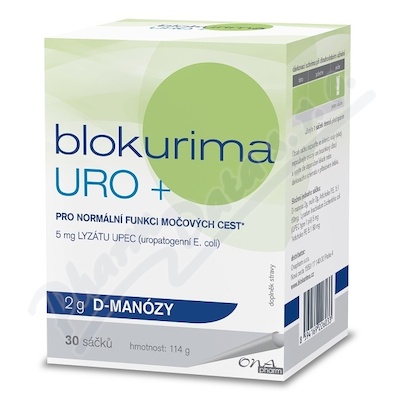 Blokurima URO+ 2g d-manzy 30 sk