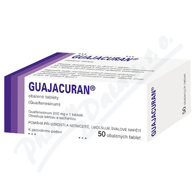 Guajacuran 200mg tbl. obd. 50