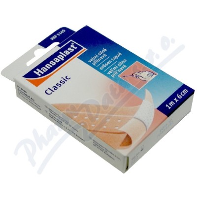 Hansaplast nplast textiln 1mx6cm