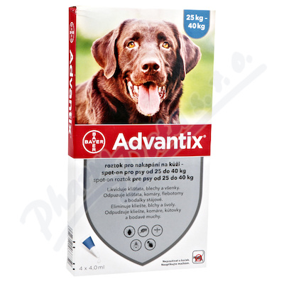 Advantix pro psy 25-40kg spot-on 4x4ml