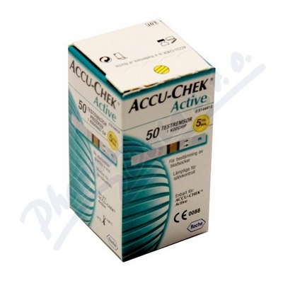 Accu-Chek Active testovac prouky 50ks