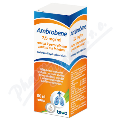 Ambrobene sol. 100ml 7. 5mg-ml