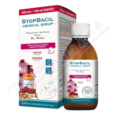 STOPBACIL Medical sirup Dr.  Weiss 200+100ml NAVC