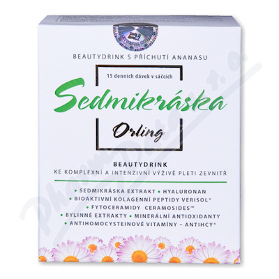 BeautyDrink Sedmikrska Orling npoj ananas 15x14g