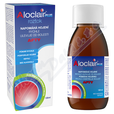 Aloclair PLUS roztok 120ml