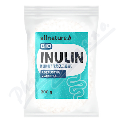 Allnature Inulin rozpustn vlknina BIO 200g