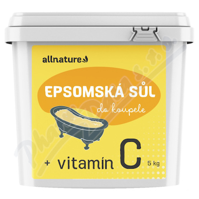 Allnature Epsomsk sl s vitamnem C 5kg