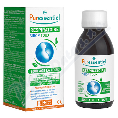 PURESSENTIEL Sirup proti kali 125ml