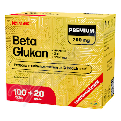 Walmark Beta Glukan 200mg tbl. 100+20 Promo 2024