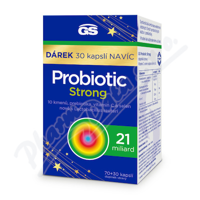 GS Probiotic Strong cps. 70+30 drek