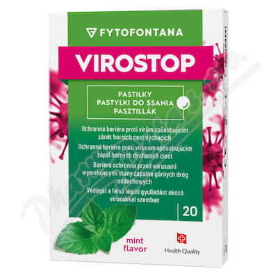 Fytofontana VIROSTOP pastilky mta 20ks