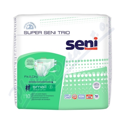 Seni Super Trio Small inkon. plen. kalh. 10ks