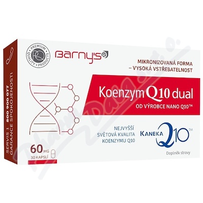 Barnys Koenzym Q10 dual 60mg cps. 30