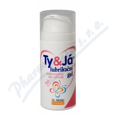 Lubrik. gel Ty&J parf. vn jahody 100ml Dr. Mller