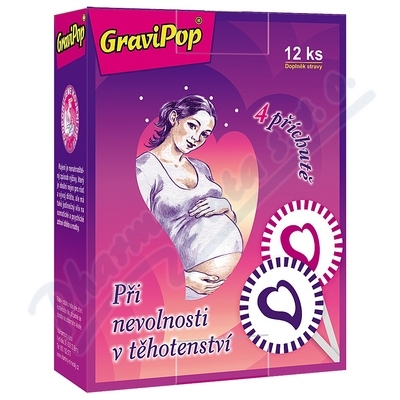 VitaHarmony GraviPop 12ks nevolnost v thot. mix