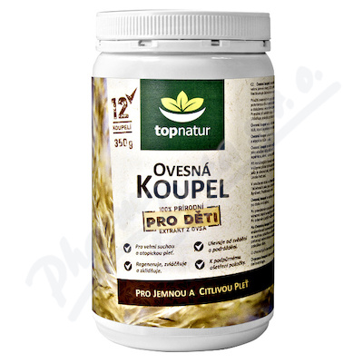 Ovesn koupel pro dti dza 350g TOPNATUR